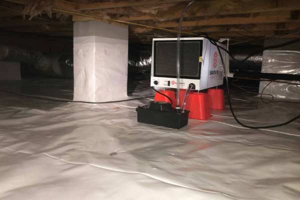 crawlspace humidity monitoring